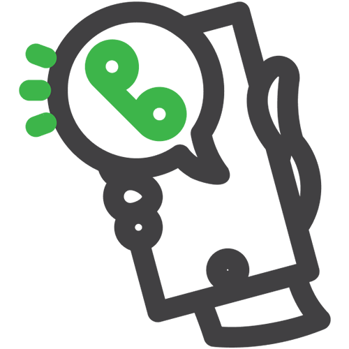 Receive call and donate